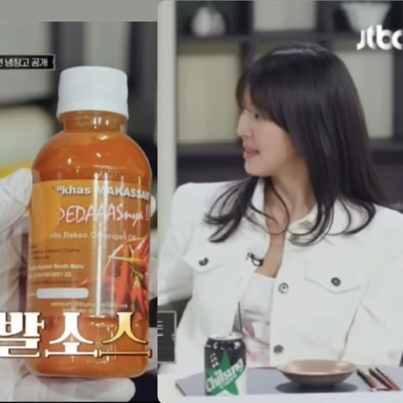 outfannyy's tweet photo. SAMBEL INDONESIA ADA DI KULKASNYA HYOYEON SNSD‼️
Dan ternyataaa sambel ini GAK pernah endorse siapapun lohhhh 😱😱 jadi penasaran kan mbak Hyoyeon tau ini sambel dari manaaaaaaa.

Kalo mbak Hyoyeon aja nyetok di kulkas, kalian WAJIB cobainnn!!!! https://t.co/5hYtaY9akx