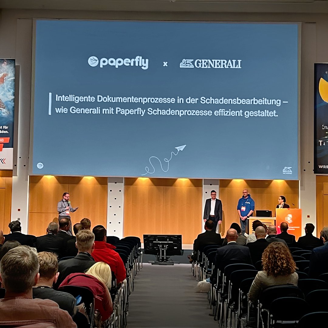 paperfly_io's tweet photo. Mit Generali ging es um eine zentrale Frage:
Wie wird Schadenaufnahme zum Prozess?

→ Dynamische, geführte Erfassung
→ Nur relevante Fragen je Schadenfall
→ Strukturierte Daten, sofort nutzbar

Ergebnis: Weniger Rückfragen. Schnellere Bearbeitung.

#Schadenkongress #Leipzig https://t.co/IWOVN85hMK