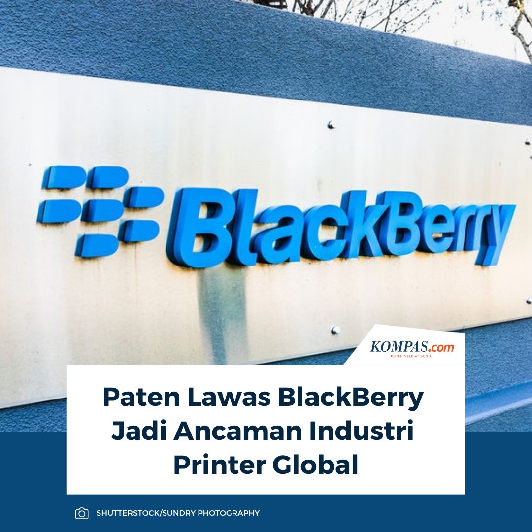 kompascom's tweet image. Paten lawas yang dimiliki merek HP BlackBerry digunakan dalam gugatan terhadap produsen printer Brother Industries dan berpotensi memicu efek domino ke produsen lain.

👉🏻Baca selengkapnya tekno.kompas.com/read/2026/04/1…

~AM #BlackBerry #Handphone #Printer