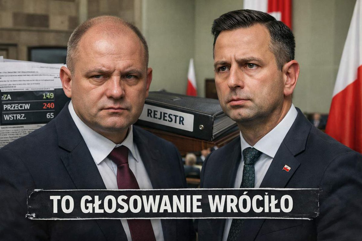 MarekWoch2's tweet image. #KO i #PSL pod ostrzałem po sprawie rejestru. Marek Woch mówi o głosowaniu, które wraca jak wyrzut sumienia 🤔
#KatarzynaZaręba 13 kwietnia 2026 📷
Sprawa rejestru sprawców przestępstw seksualnych wobec małoletnich znów uderza w polską politykę.
🧐Dr Marek Woch zarzuca politykom