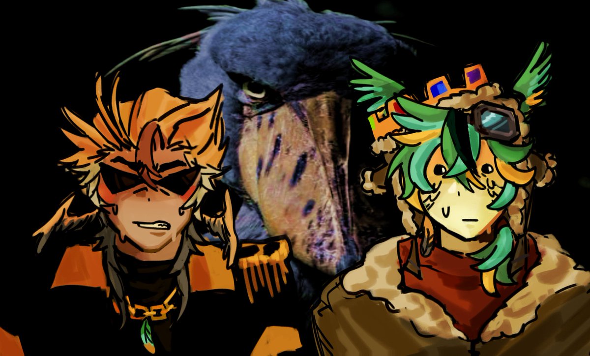 A_person112's tweet image. #theobaldthebirdfanart #parrotx2fanart #cartwings