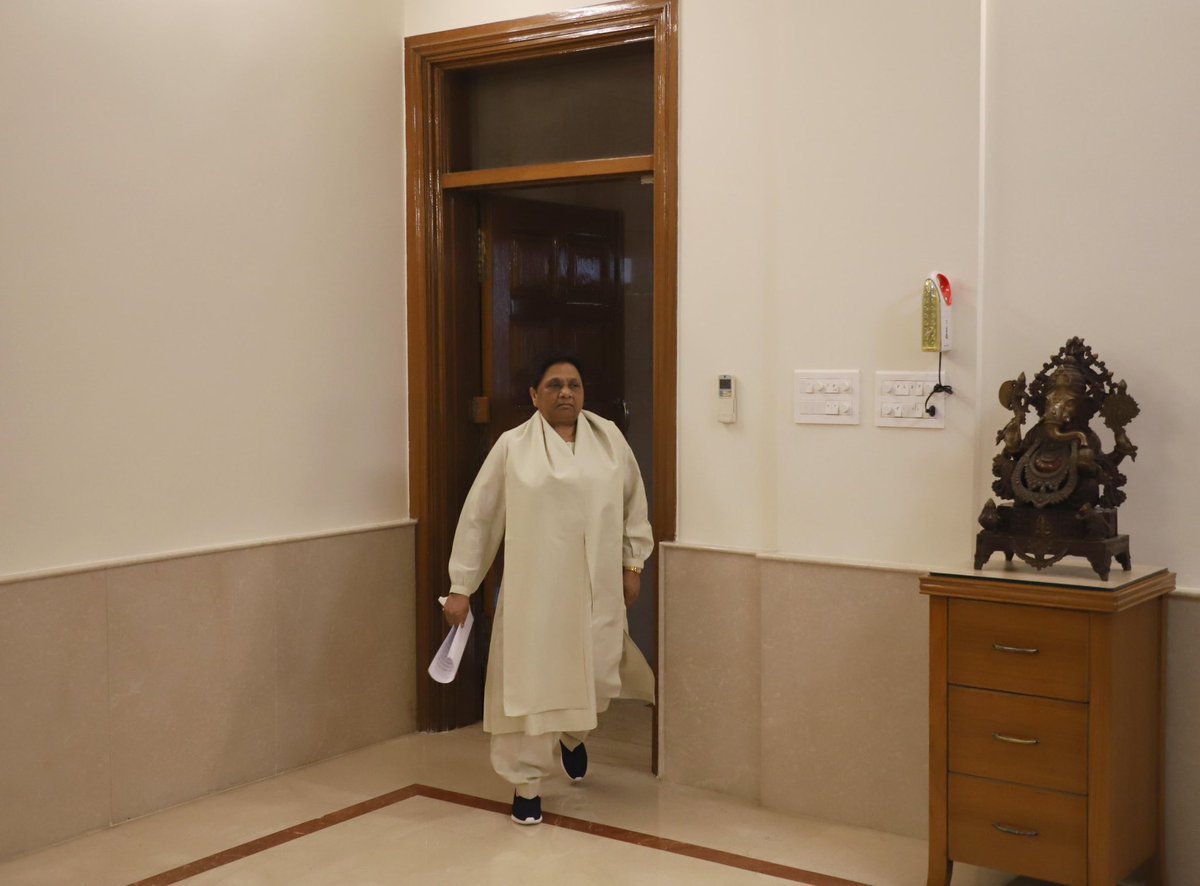 Bsp4u's tweet image. 15-04-2026-BSP RELEASE- Behen Ku. Mayawati Ji addressing media 

#bsp I #india I #Jaibhim