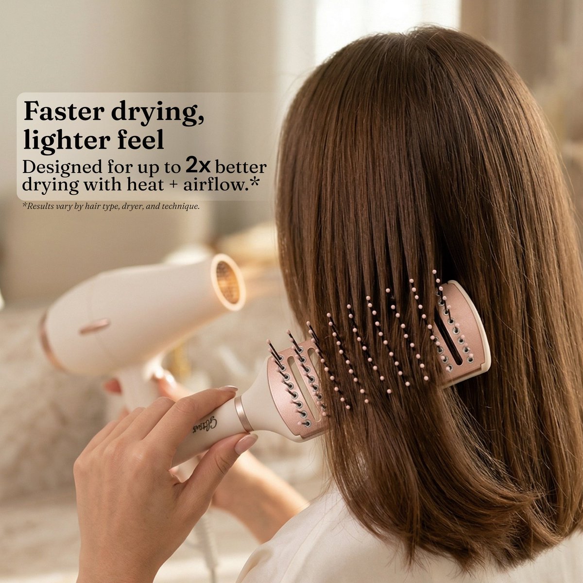 glittersstores's tweet photo. Your blow-dry routine just got a serious upgrade. 🤍
The Glitters Aura Flow vent brush combines a metal heat transfer plate + air flow slots to cut drying time in half — so you spend less time in front of the mirror and more time living your life.
Effortless styling. Light as air https://t.co/xZe052IccB