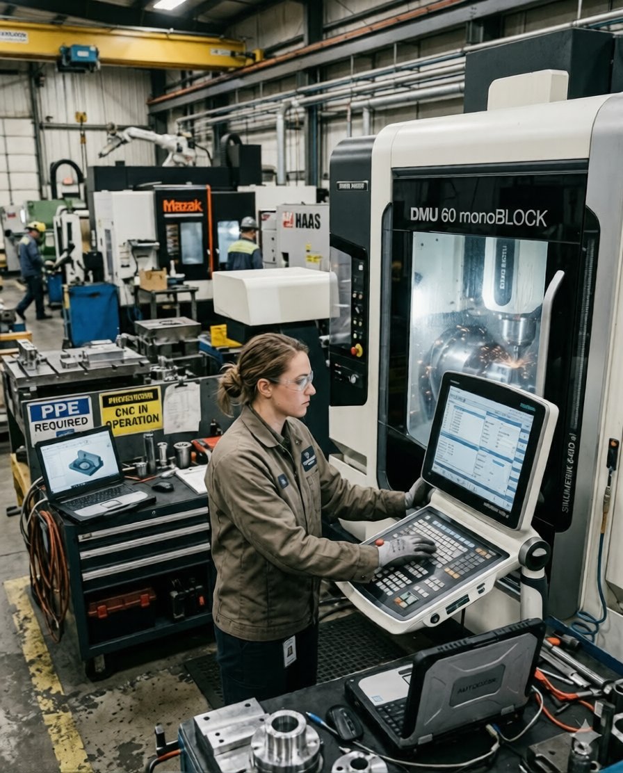 MachTechNews's tweet photo. CNC machines are becoming software-driven terminals. 💻 From the cloud to the cutting edge, see how software platforms are transforming production speed and accuracy.

Full article: https://t.co/HVbcHK15ju 🚀

#CNC #Industry #SmartFactory #Manufacturing #IIoT #Innovation #Tech https://t.co/uGxoEbJcoT