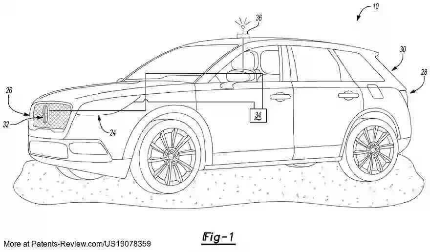 PatentPulse's tweet image. 🚗🔍 New patent grant #US19078359B1 by #Ford:
"Illuminable badge assembly of motor vehicle" features a lens and light source that activates based on ambient light levels.
A sensor and controller manage light activation, enhancing visibility.
#AutomotiveInnovation #F