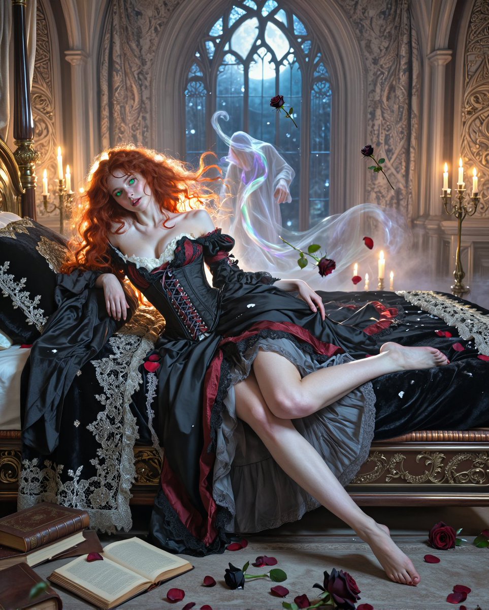 NayaVerseee's tweet image. Prompt Share : Midnight Whispers

They keep circling…
but she hasn’t decided who they belong to yet.

Prompt in alt
