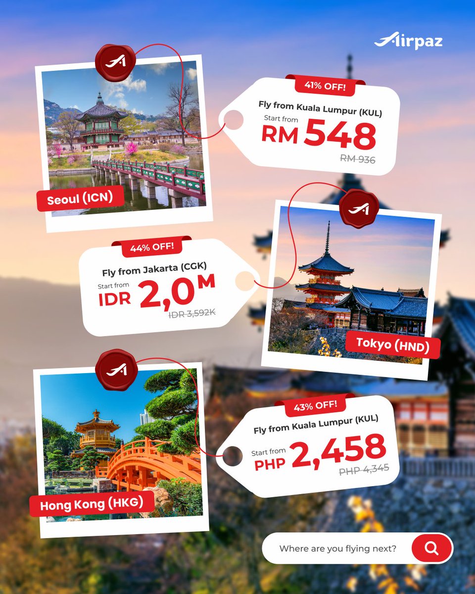 Airpaz: Flight & Hotel tweet media