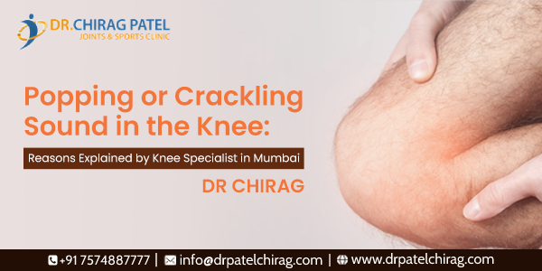 Is the popping noise from the knee joint serious?

It is quite normal when these noises are occasional and painless. If a patient is also experiencing pain with the noise, then it is a sign of an inherent knee problem...
drpatelchirag.com/blog/popping-o…