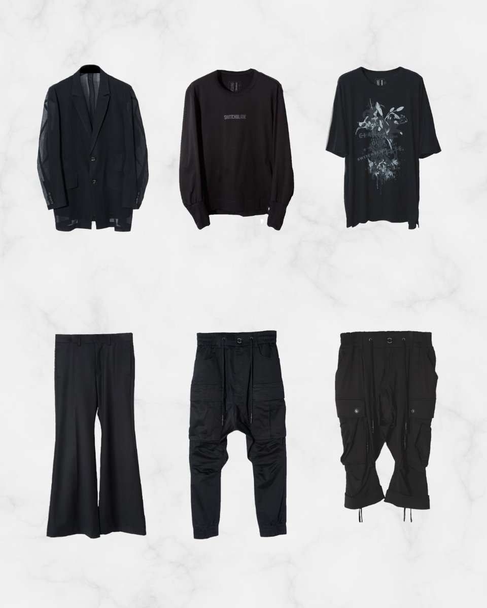 【SWITCHBLADE】 HYDE サルエルパンツ ブラック 新品 L'Arc～en～Ciel - switchblade サルエルカーゴ カーゴパンツ hyde着