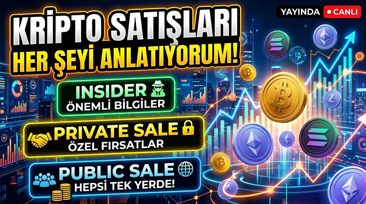 AztecGoldHero's tweet photo. Kriptoda 'ucuzdan aldılar, tepemize boşalttılar' dememek için oyunun kuralını bilmek şart.

🧠 Insider, Private ve Public Sale arasındaki tüm farkları, avantajları ve riskleri bu akşam saat 22:00'de konuşuyoruz. Kaçırmayın! 👇

RT-Like ve sorularınızı alalım yorumlara.

https://t.co/e8iKmAaF4y

#Kripto #Bitcoin #Dolar
