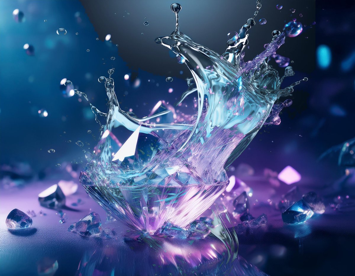 sanrotasu0216's tweet image. Glass shards  Mảnh kính vỡ  #AI #PS #Adobe