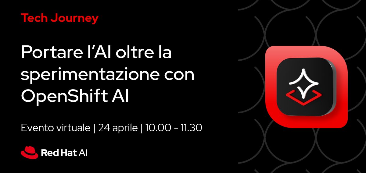 Red Hat Italy tweet media