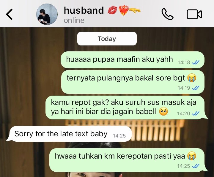 lforlika's tweet photo. #SilAw - future timeline
Awan ditinggal Sisil jagain Babell (bayi bella) seharian. https://t.co/XDwAxBVI63