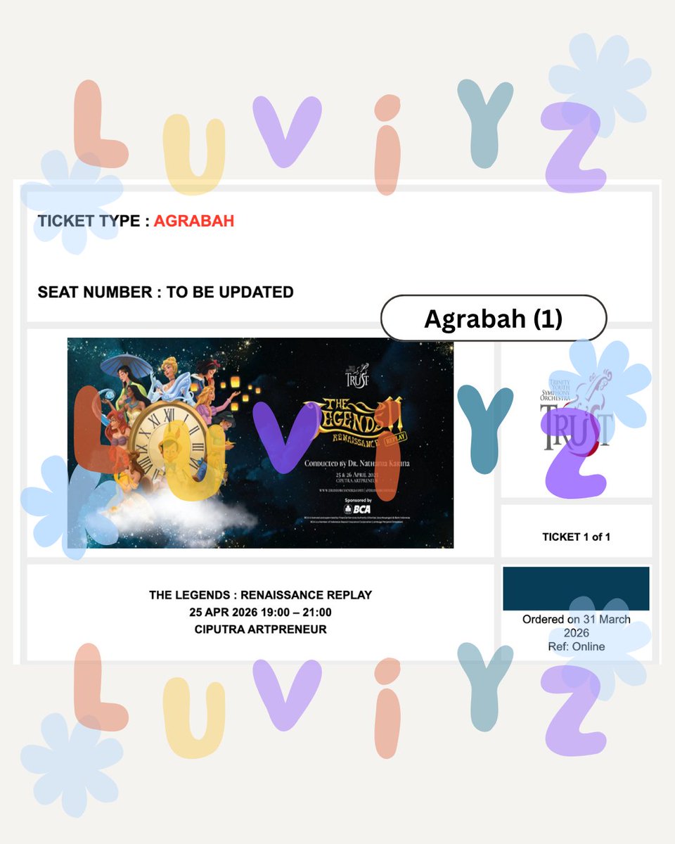 JASTIP/JASWAR/JOKI TIKET KONSER 5SOS —mt aftr dm tweet media