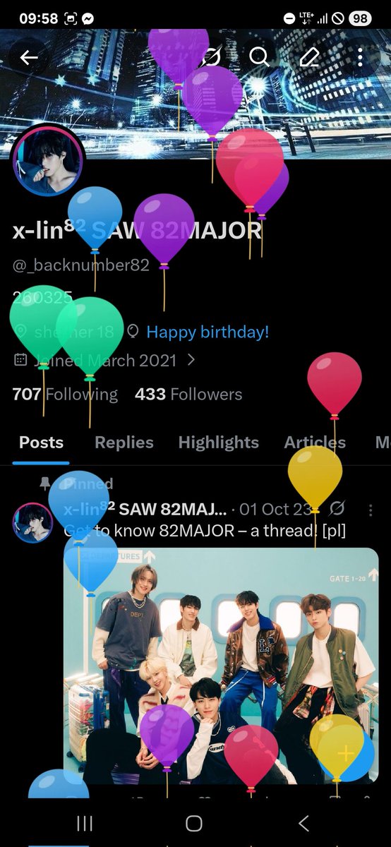 _backnumber82's tweet photo. baloniki 🥳🥳 https://t.co/xmsC9v2hdf