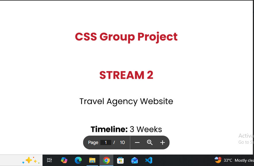 OnuigboPreciou6's tweet image. My team and I are building a full travel agency website 🌍🔥
From destinations to packages — everything designed to make people want to explore and book their dream trip ✈️
This one is exciting 💻🚀
#WebDev #HTML #CSS #Turingtech #ESME