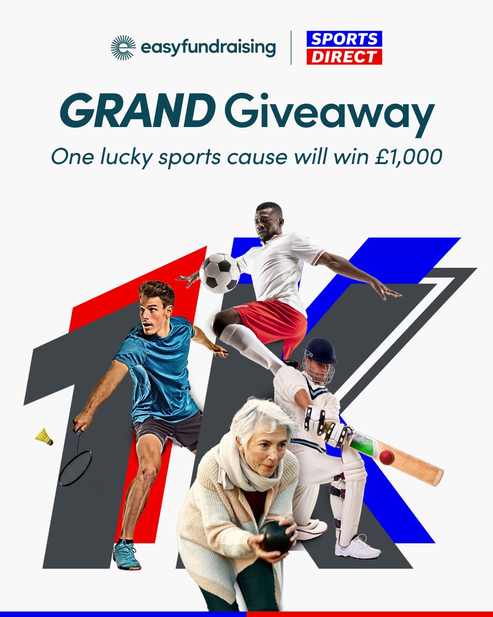 BadmintonEnglnd's tweet image. Don’t miss your shot at £1,000 from Sports Direct &amp;amp; @easyuk! Sign up, supporters shop at SD by 30.04, your badminton club is in the draw. easyfundraising.org.uk/badminton-engl…

#BE #Easyfundraising