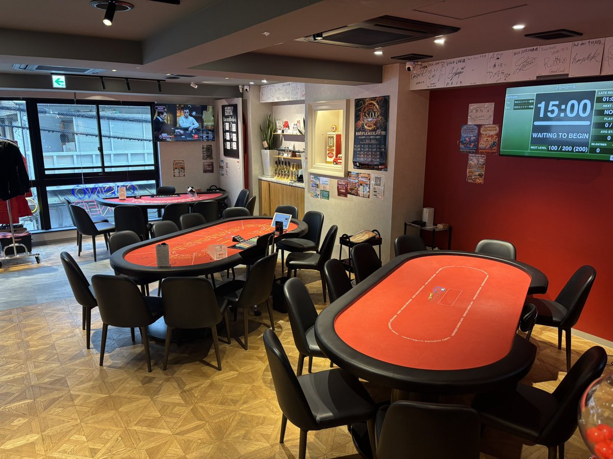 NAKAMEGURO_BD's tweet image. オープンしました！お待ちしてます🧏🏻‍♀️🩷🩷

#backdoor #nakameguro #casino #porker #アミューズメントカジノ