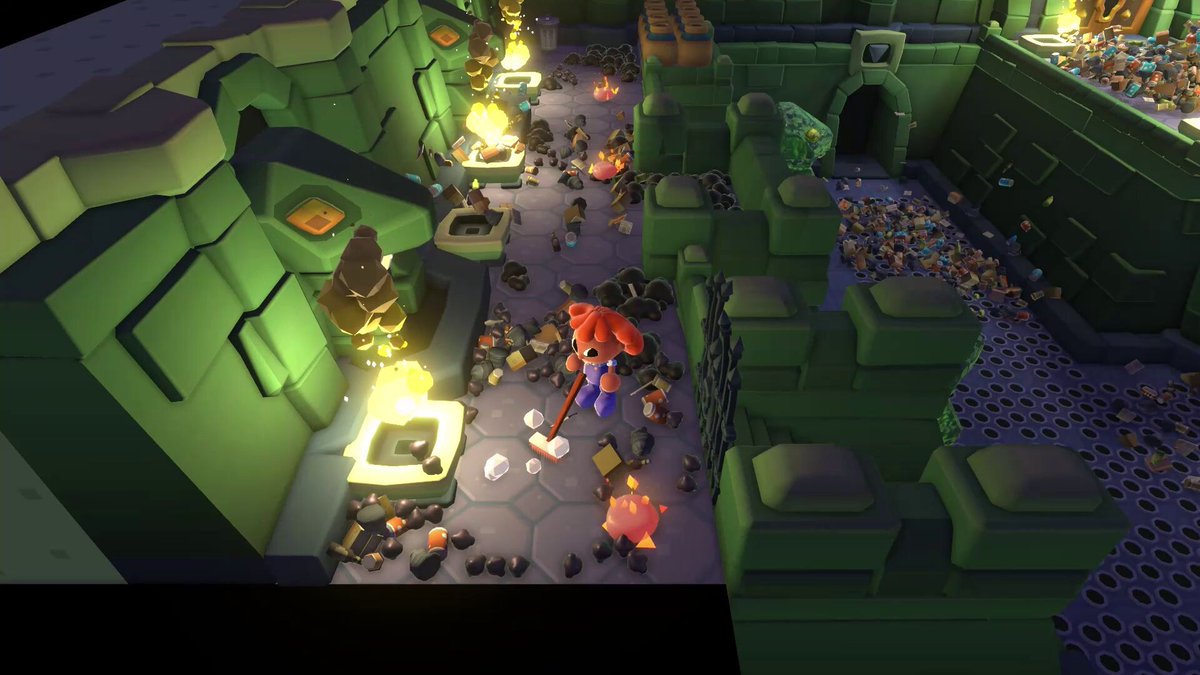 내일 출시되는 게임 <쓱싹쓱싹 대청소> 청소게임 힐링게임 좋아하는 사람들에게 추천해 주고 싶은 신작인데 청소뿐만 아니라 퍼즐 요소도 좀 있고 맵도 다양한 거 같아서 기대됨 .. 그래픽이 귀여와서 취향이에요 🫰