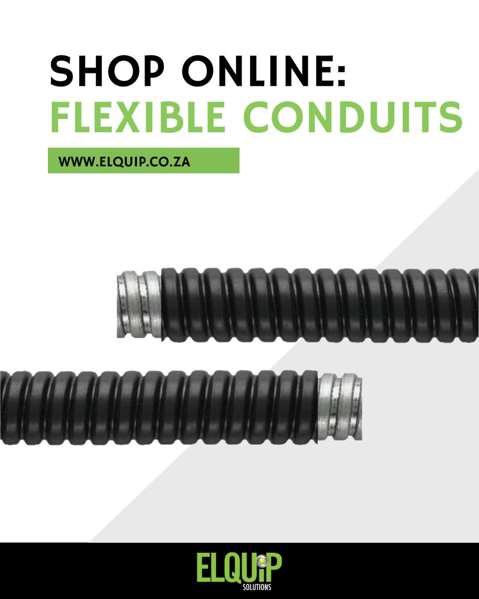 We’ve made it easier than ever to get the products you need. With our new online store, you can now browse and shop Atkore Flexicon’s full range of flexible conduit systems. 

👉 Shop online: shop.elquip.co.za/collections/fl… 

#ElquipSolutions #FlexibleConduits #OnlineStore