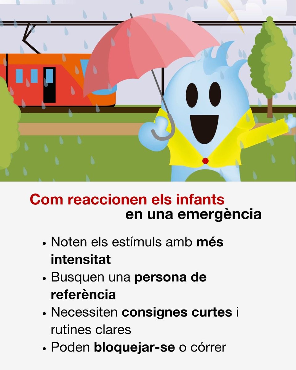 emergenciescat's tweet photo. 🧡 Avui és el Dia Mundial de la Infància.
En una emergència, TOTHOM importa.
Els infants viuen les emergències d’una manera diferent. Poden necessitar més suport, referents clars i missatges senzills.
A #ProteccióCivil treballem perquè se sentin segurs, abans, durant i després. https://t.co/GA366gWlPG