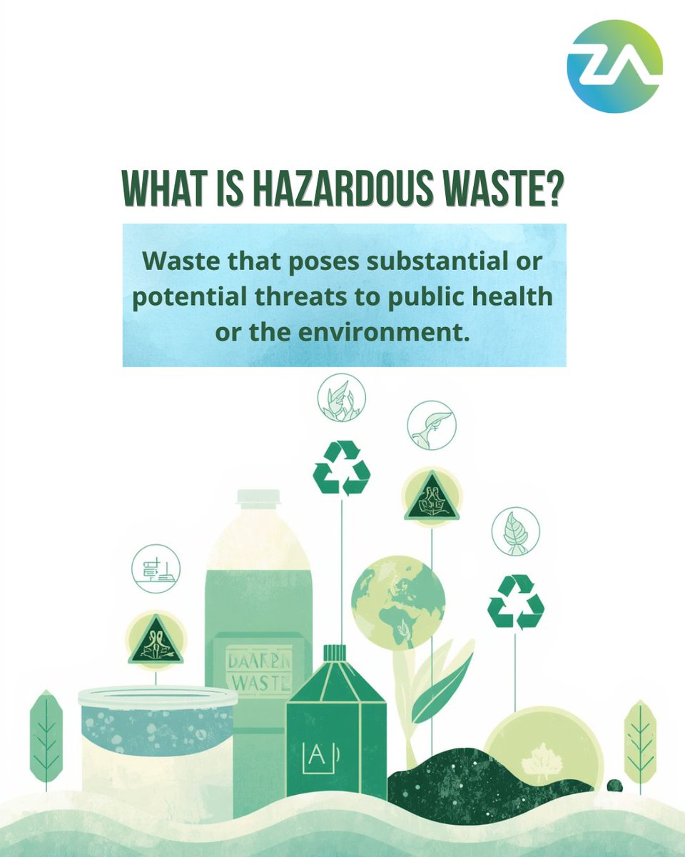 zawm_ae's tweet photo. Not all waste is the same.

Hazardous waste can harm people and the environment if not handled properly. Understanding it is the first step to responsible disposal.

#HazardousWaste #WasteSafety #SustainableUAE https://t.co/vB1q6gVm3u