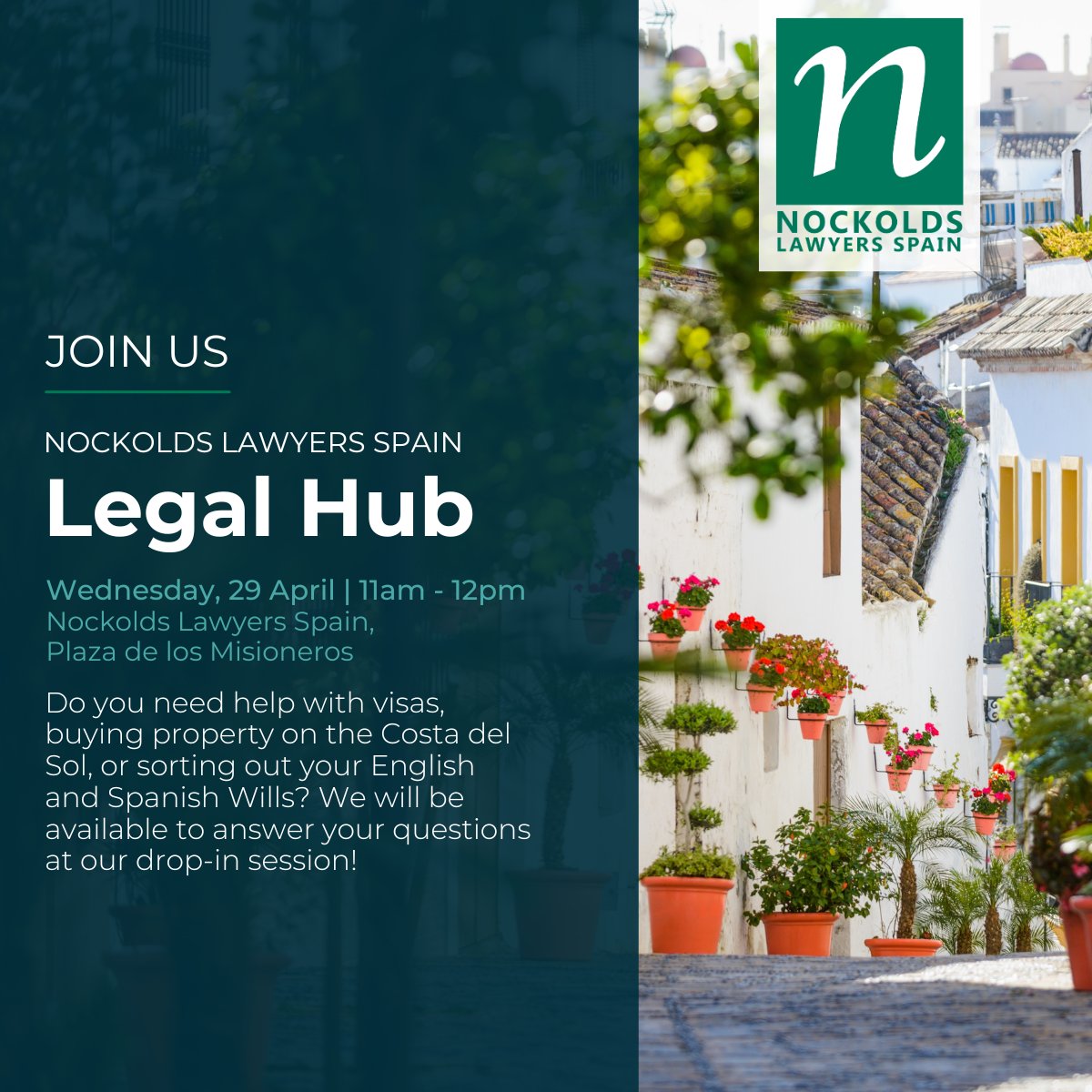 Whether you have a quick question or need guidance on cross-jurisdictional matters, we’re here to help with a UK specialist from Nockolds Solicitors also joining us for the day.

Book your free place here: ow.ly/yJR950YJxoC
