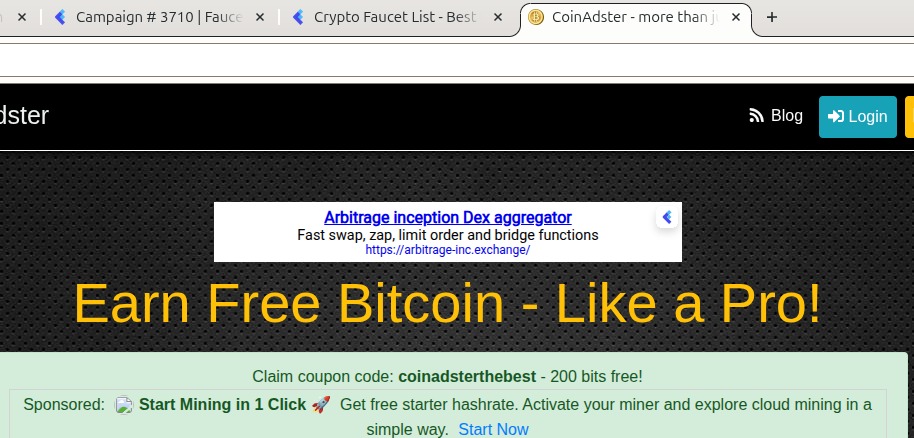 Arbitrage Inception tweet media