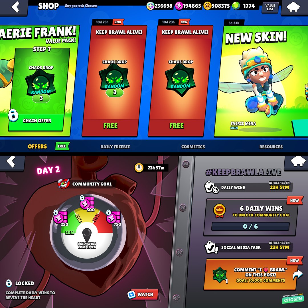 Chosen Network tweet media