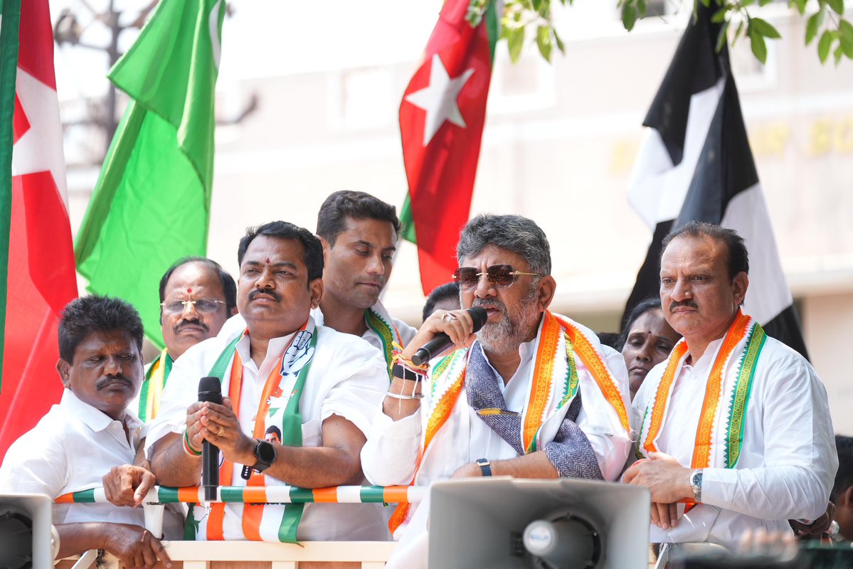 DK Shivakumar tweet media