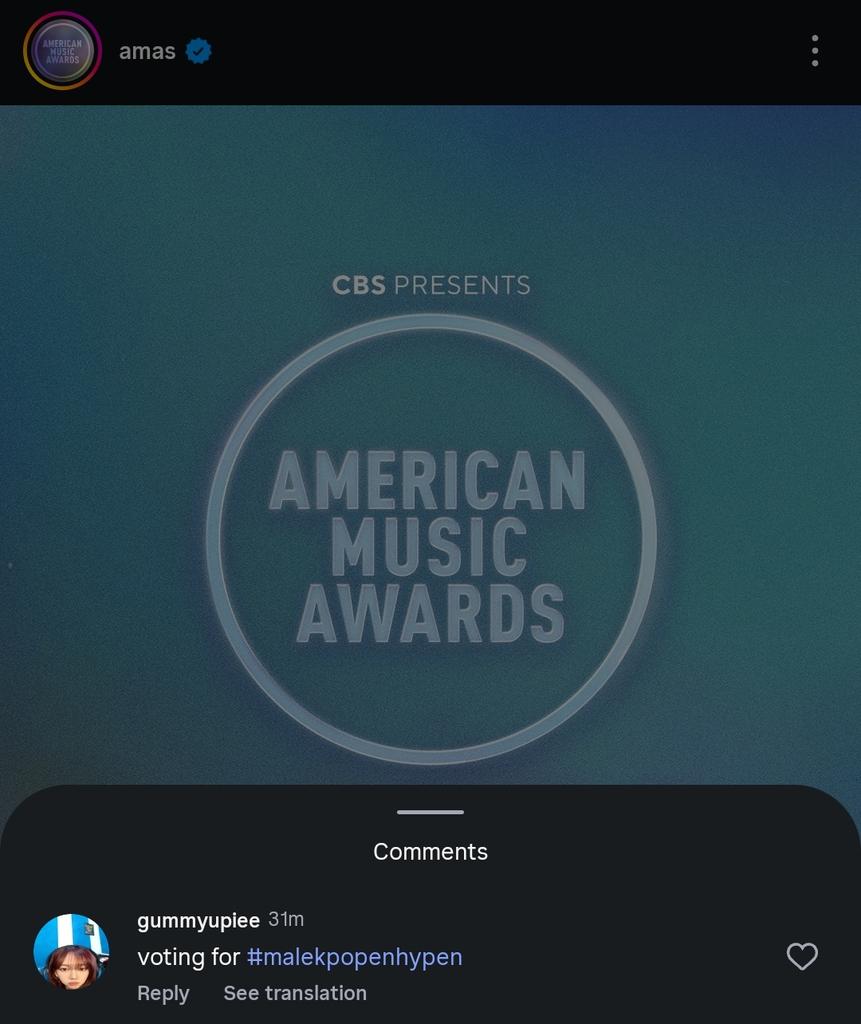 men timun jangan lupa vote buat #ENHYPEN di AMAs yaa. gampang banget inii gak perlu nonton iklan + bisa banyak akun. semangaatt 😉❤️