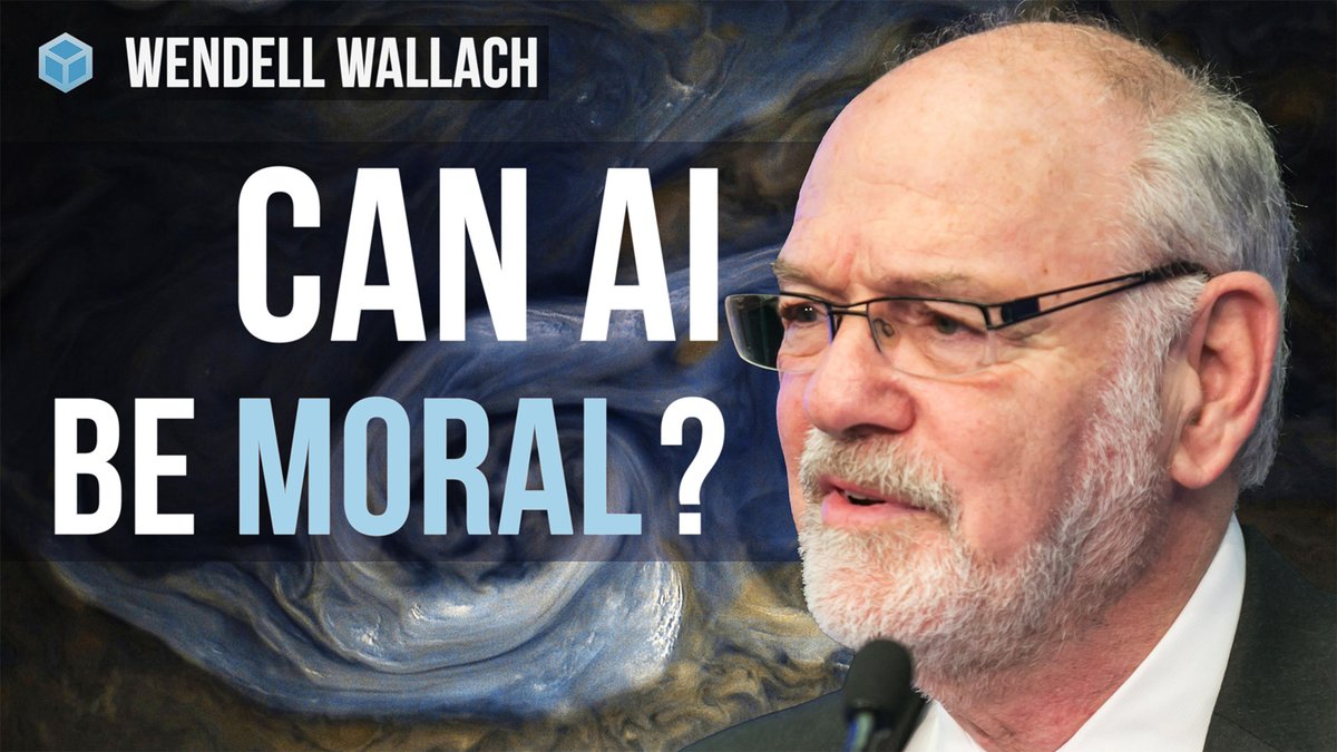 adam_ford's tweet photo. Can AI Be Moral? | Wendell Wallach on Moral Machines, AI Ethics &amp; Governance

Can AI really be moral - or does it just produce moral-sounding answers? Wendell Wallach, co-author of Moral Machines, joins me to discuss machine ethics, moral motivation, AI governance 

Vid in reply https://t.co/3DqhUFWYZU