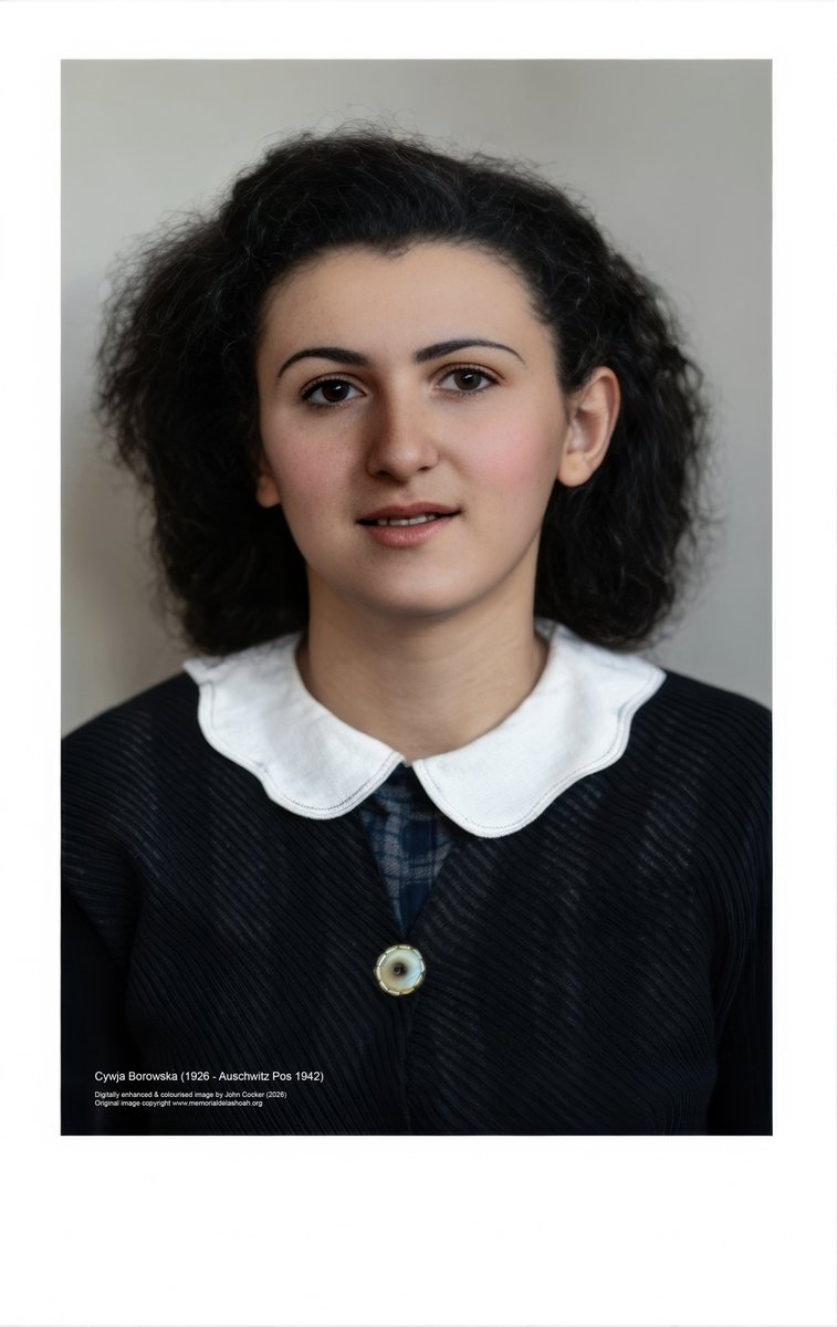 On this day in 1926, a Jewish girl was born in Poland. Living in France, she was interned in Beaune la Rolande with two cousins. On the 28 Jun 1942, she was one of the first children deported to Auschwitz where she perished. Her name was Cywja Borowska

Support <a href="/AuschwitzMuseum/">Auschwitz Memorial</a>