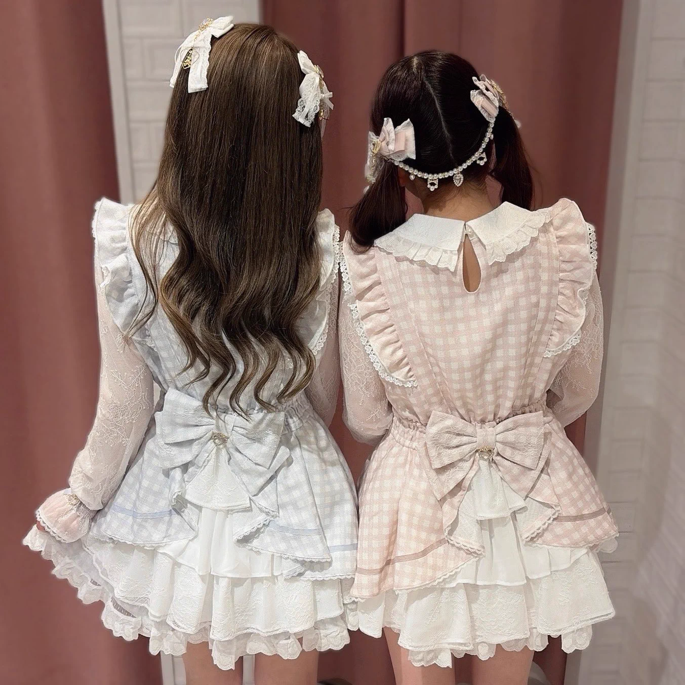 LIZLISA ギンガムチェックツイードセットアップ LIZ LISA on X: 