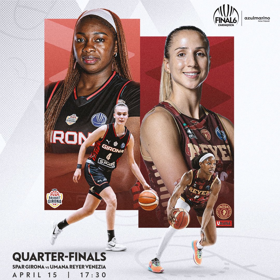 EuroLeagueWomen's tweet photo. A historical chapter for two debutants 📚

Who will advance to the #EuroLeagueWomen Semi-Finals? 🎟️

📰 https://t.co/AmZeQK40ds https://t.co/KSm1w77grP