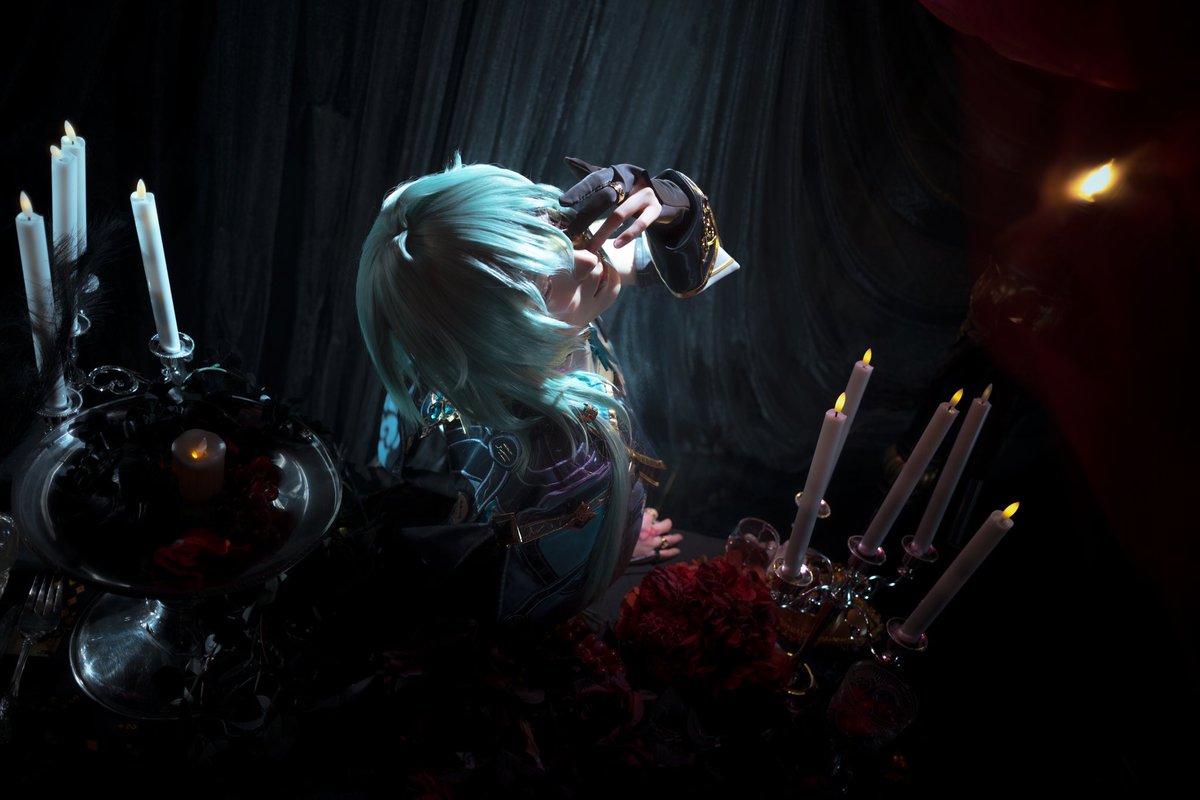 Yu4ic3's tweet photo. Cosplay ： 崩壊スターレイル 
アナイクス  ／ Anaxa

知性に懐疑を、この目に真実を
＿＿冒涜を恐れることなかれ！

📸 @ra1ch4 https://t.co/Aam0JTpZQu