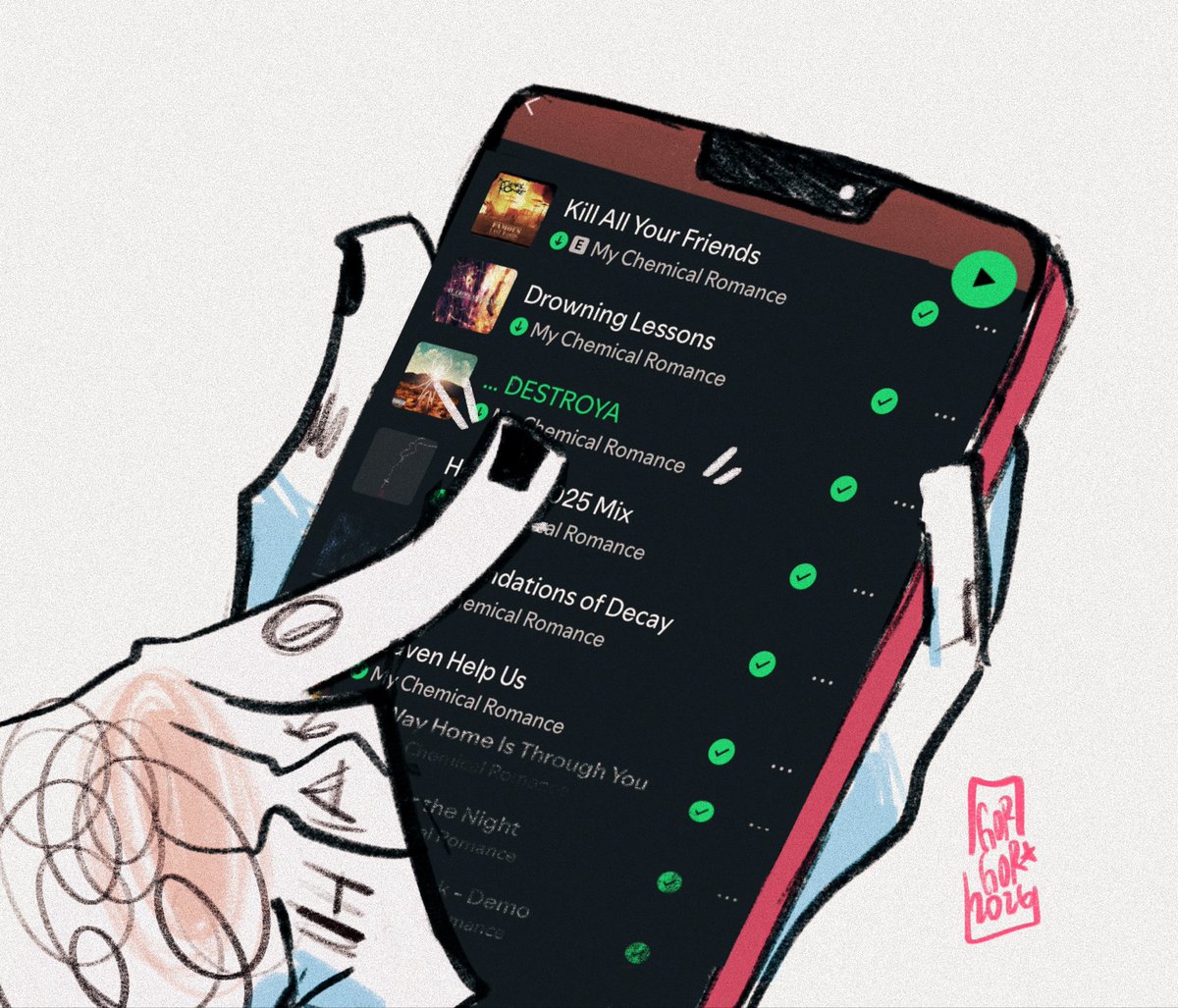 GorGoR en su era MCR 🍒💉 tweet media