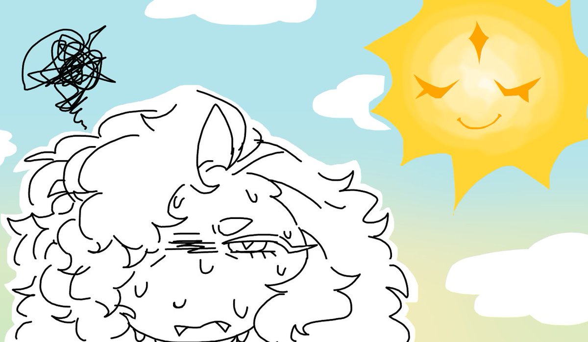 turnip_01's tweet photo. made this out of anger because ITS SO FUCKING HOT AND MUGGY. the ac is the only thing keeping me from becoming a damn cooked meal 💀

#shadowfaerie #eldershadow
(featuring #purevanillacookie as the sun) https://t.co/M7jupiJGM0