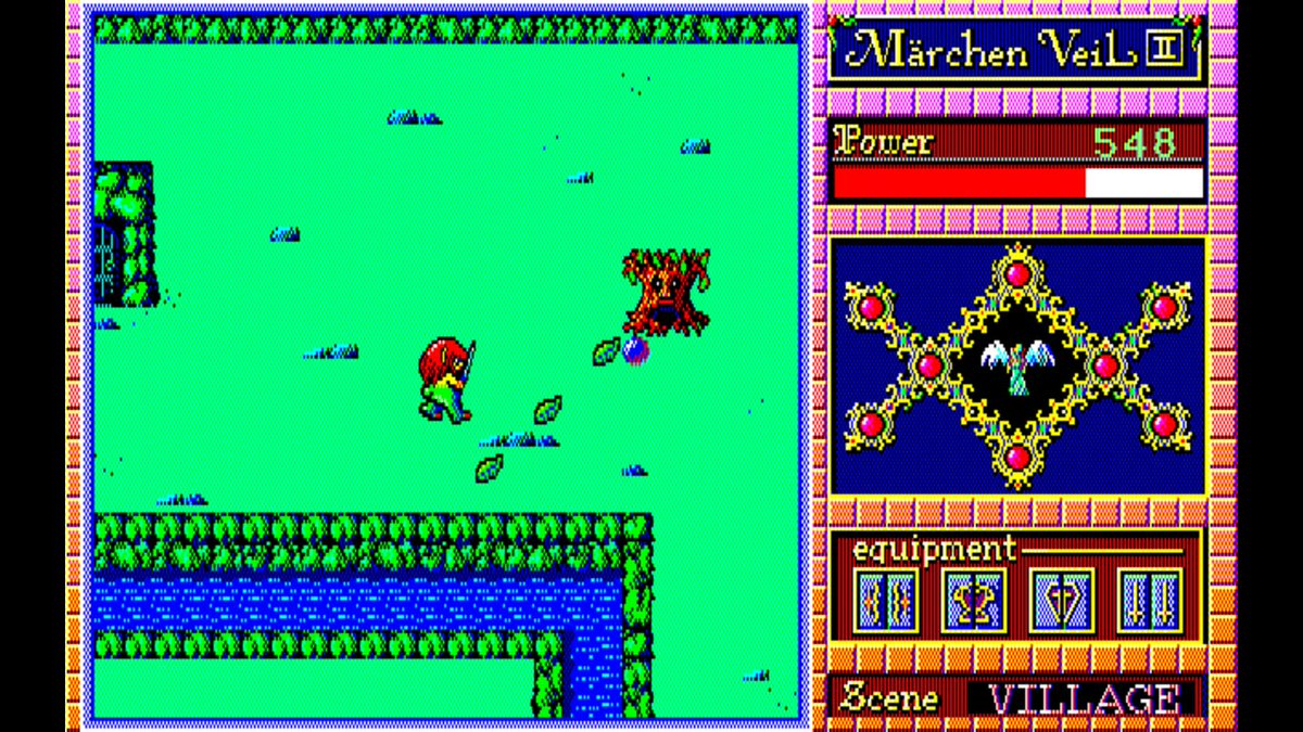 project_egg's tweet photo. 【2026/6/4 お知らせ！】『メルヘンヴェールII PC-9801（システムサコム）』Nintendo Switchで配信開始！
湖の王子の冒険が遂に完結。
シナリオを魅せるビジュアルと手に汗握るアクションが見事に融合した名作アクションRPG！
#EGGコンソール
https://t.co/6uLJiBLKDX https://t.co/LNYHk7a4QA