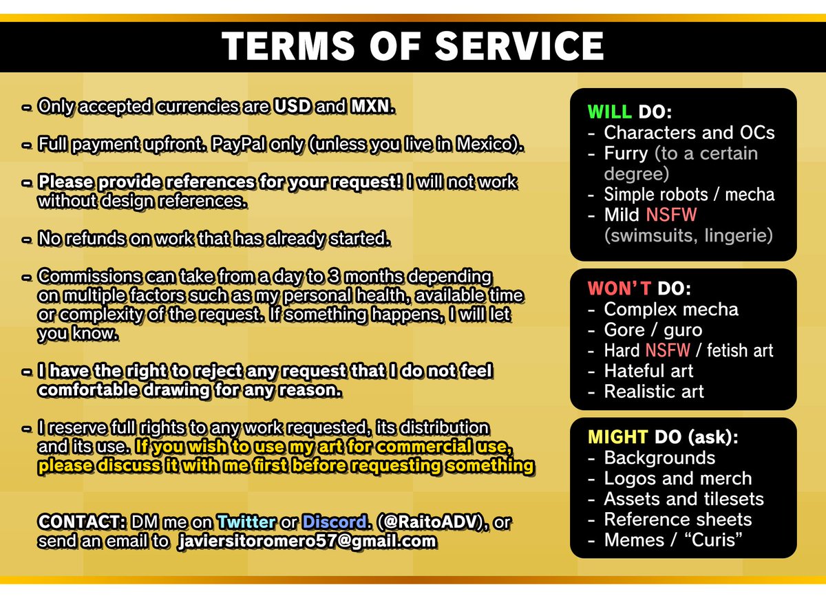 RaitoADV - CØMMS OPEN! (3/5) tweet media