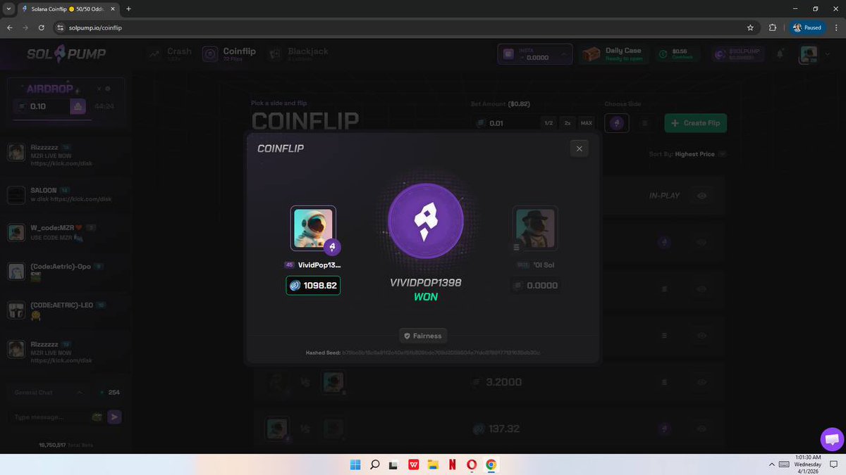 jeremyct's tweet image. had left over stables dedicated to flip it

+ 500 instantly into my wallet

try now solpump.io/a/JEREMY