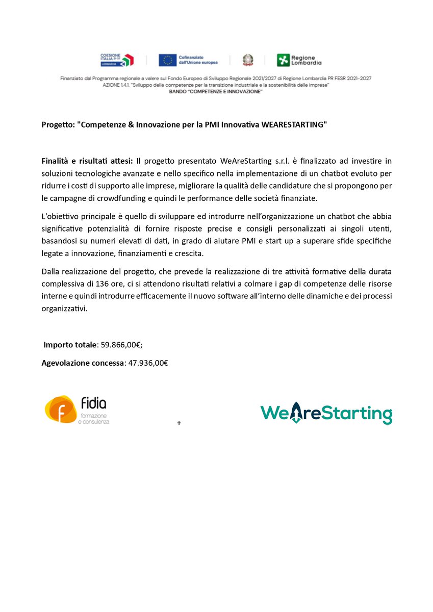 WeAreStarting tweet media