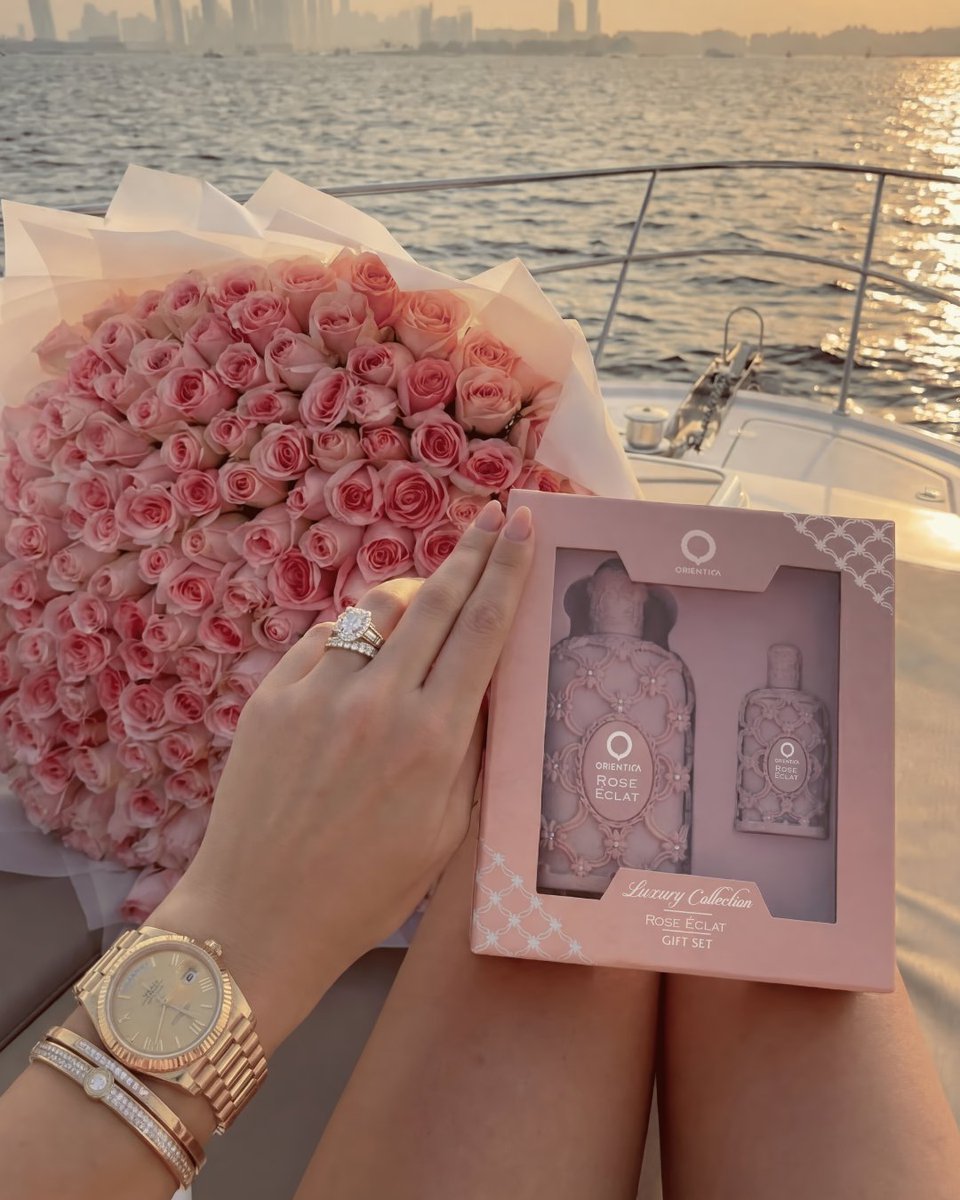 A thoughtful expression for someone truly special. This elegant set pairs a 30ml spray with a 7.5ml splash  designed for everyday moments and on-the-go luxury.
Because meaningful moments deserve to be remembered. 🩷
#OrienticaPerfumes #LuxuryPerfume #RoseEclat #GiftSet #Perfume