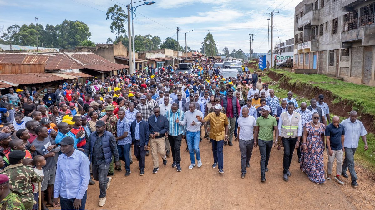 William Samoei Ruto, PhD tweet media