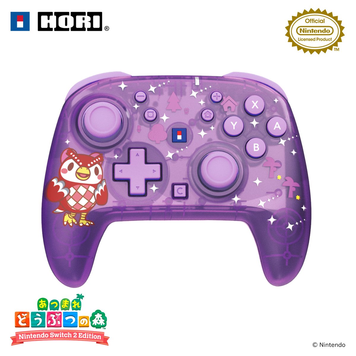 Nintendo Switch 本体　あつ森　ワイヤレスホリパッド 株式会社 HORI | どうぶつの森 ホリパッド ミニ for Nintendo Switch