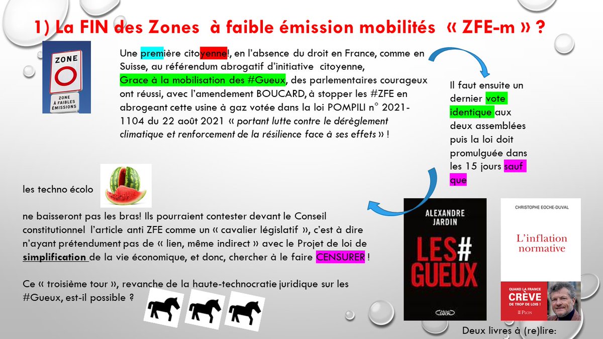 ChEocheDuval's tweet image. 🚨#ZFE Loi #Simplification Vie des #entreprises 
👋Mme @JourdaMuriel  @IanBoucard de prouver que le Parlement "discute, vote &amp;amp; décide" (cf  @SebLecornu à son discours de politique générale) Qu'il RESPECTE votre vote mais  ⚠️ vous faites pas voler la #démocratie parlementaire❗️