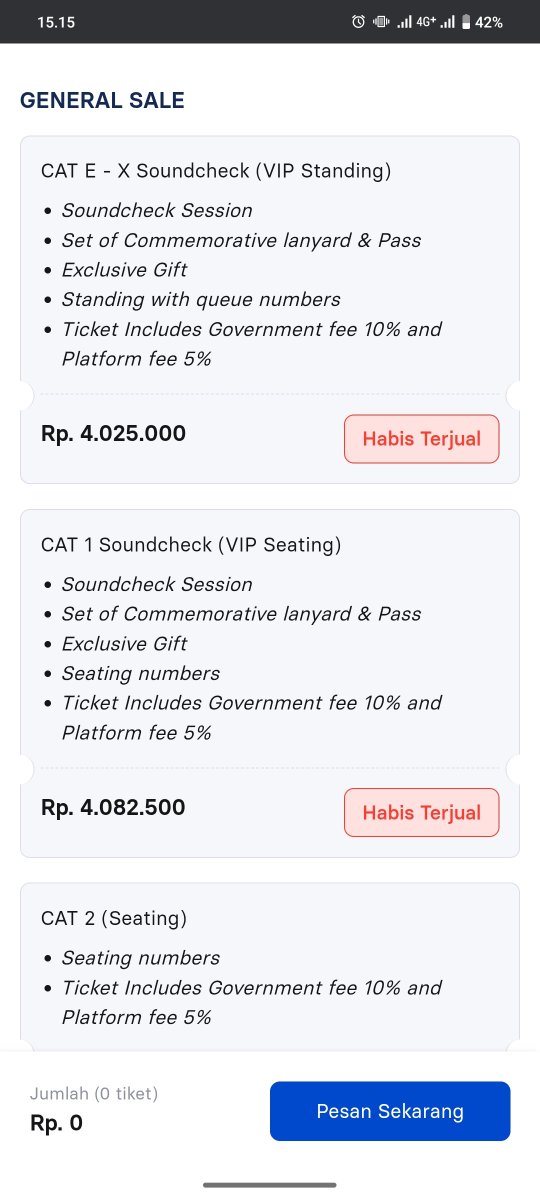 giliran masuk pas udah sold out semua, asem ah