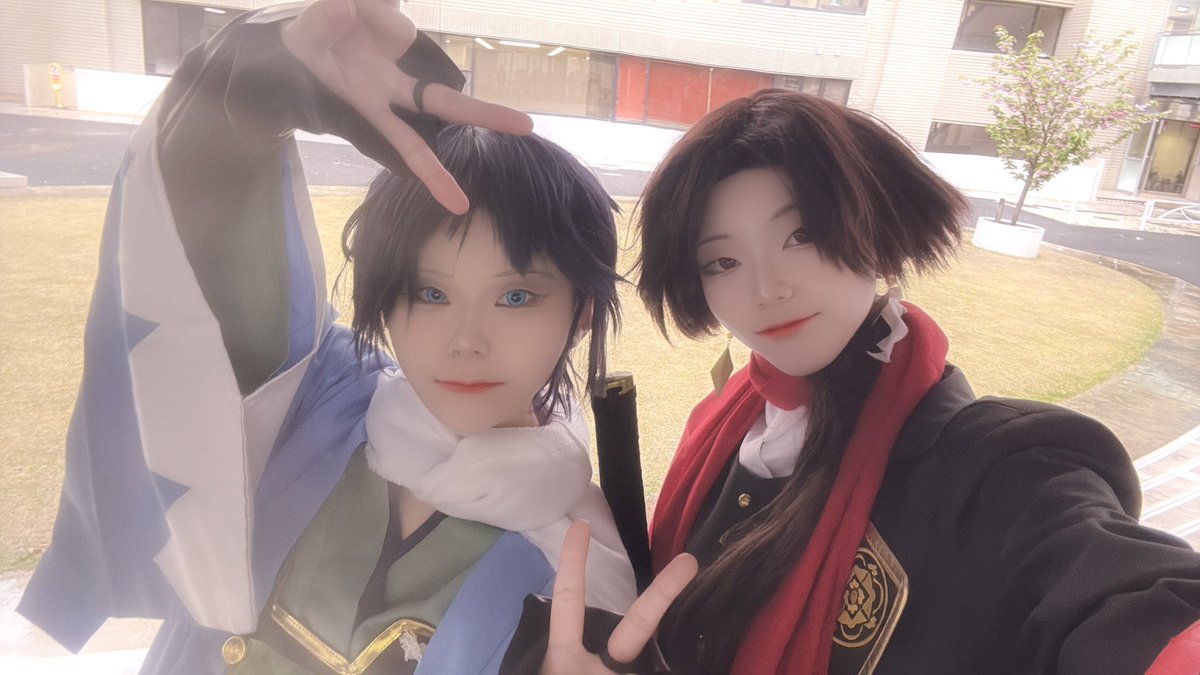 明けに日の出@4/18･21 撮影会25本丸 26シートレ tweet media