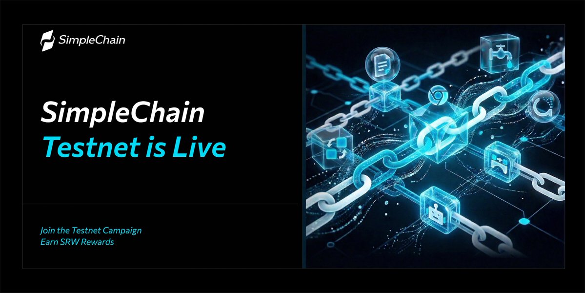 VriAn999's tweet image. 🚀 #SimpleChain #Testnet is now live
SimpleChain’s $15M Seed Funding Fuels Ambitious Vision as the Definitive #RWA Layer 1

All are some simple social tasks like daily check-ins, etc. Link: task.simplechain.com/?inviteCode=9v…