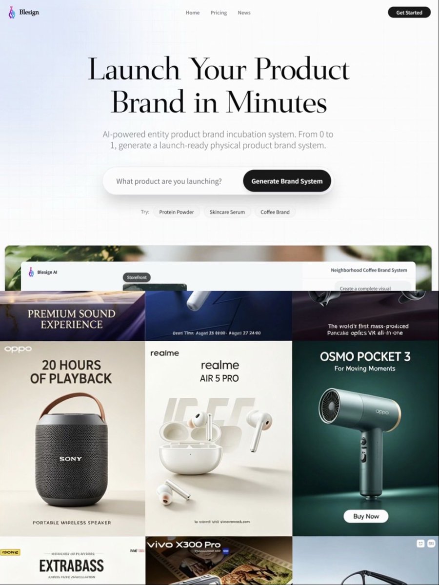 BlesignAI's tweet image. ✨I Use Blesign AI to start my own brand!

Gotta share Blesign AI, the tool that generates the most beautiful E-materials, creates my own “Blessed Design” brand, and generates profits for me.

#Ecommerce #Blesign #design #artificialintelligence #visualidentity